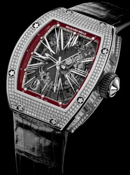 Replica Richard Mille RM 023 OR BLANC FULL SET With diamond Watch Replica Richard Mille RM 023 OR BLANC FULL SET With diamond Watch